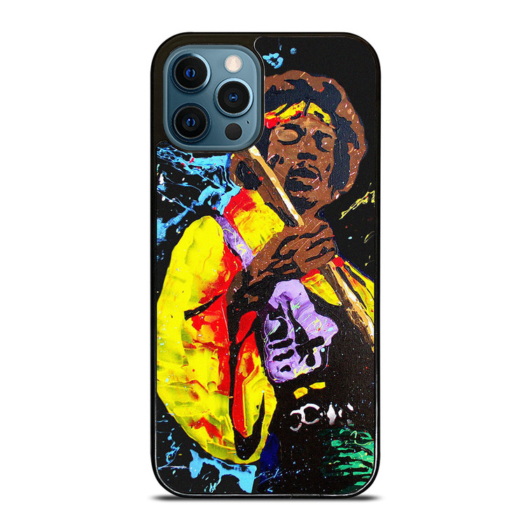 JIMI HENDRIX SPLASH ART iPhone 12 Pro Max Case Cover