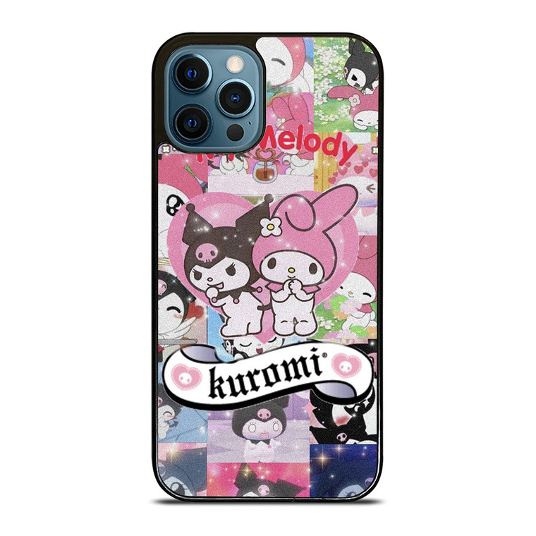 KUROMI MY MELODY CARTOON iPhone 12 Pro Max Case Cover