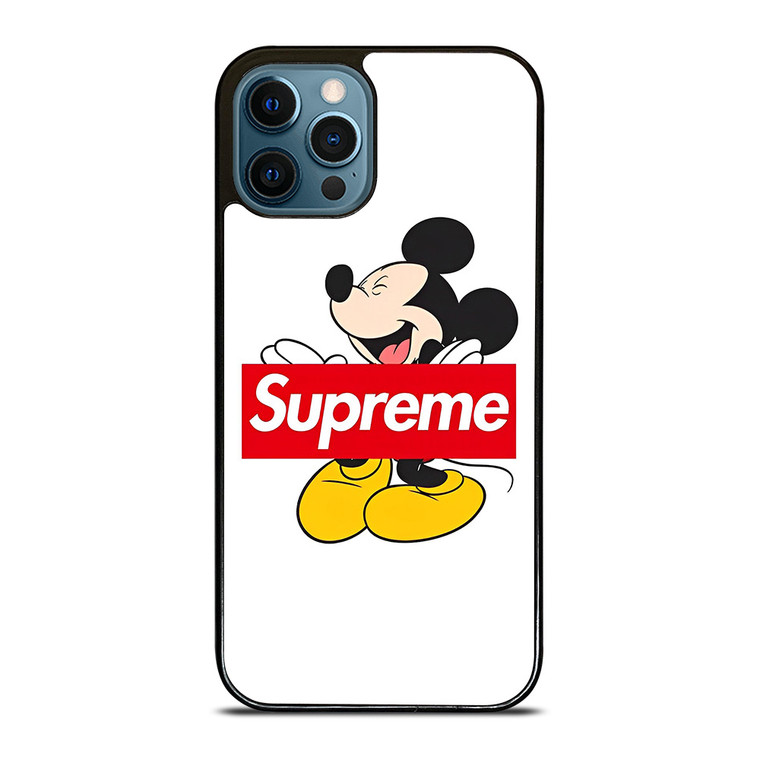 MICKEY MOUSE DISNEY SUPREME LOGO iPhone 12 Pro Max Case Cover