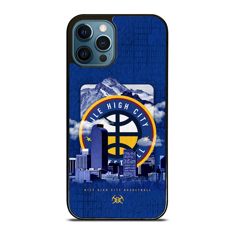 MILE HIGH CITY BASKETBALL LOGO iPhone 12 Pro Max Case Cover MILE HIGH CITY BASKETBALL LOGO iPhone 12 Pro Max Case Cover
