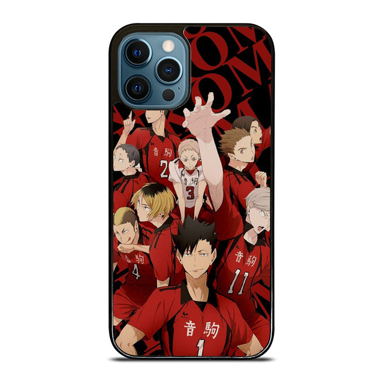 NEKOMA HIGH HAIKYUU VOLLEYBALL TEAM iPhone 12 Pro Max Case Cover