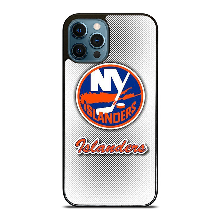 NEW YORK ISLANDERS BADGE CARBON iPhone 12 Pro Max Case Cover NEW YORK ISLANDERS BADGE CARBON iPhone 12 Pro Max Case Cover