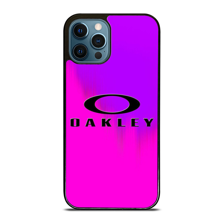 OAKLEY PURPLE LOGO iPhone 12 Pro Max Case Cover