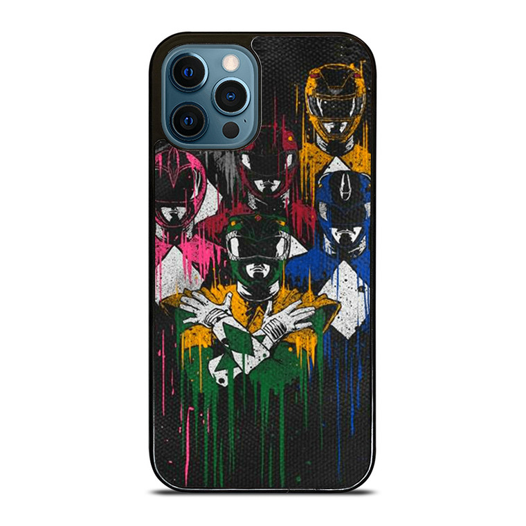 POWER RANGERS BRUSHED ART iPhone 12 Pro Max Case Cover