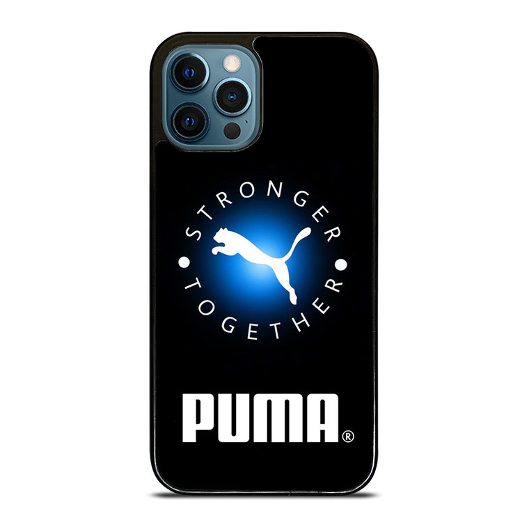 PUMA STRONGER TOGETHER LOGO iPhone 12 Pro Max Case Cover