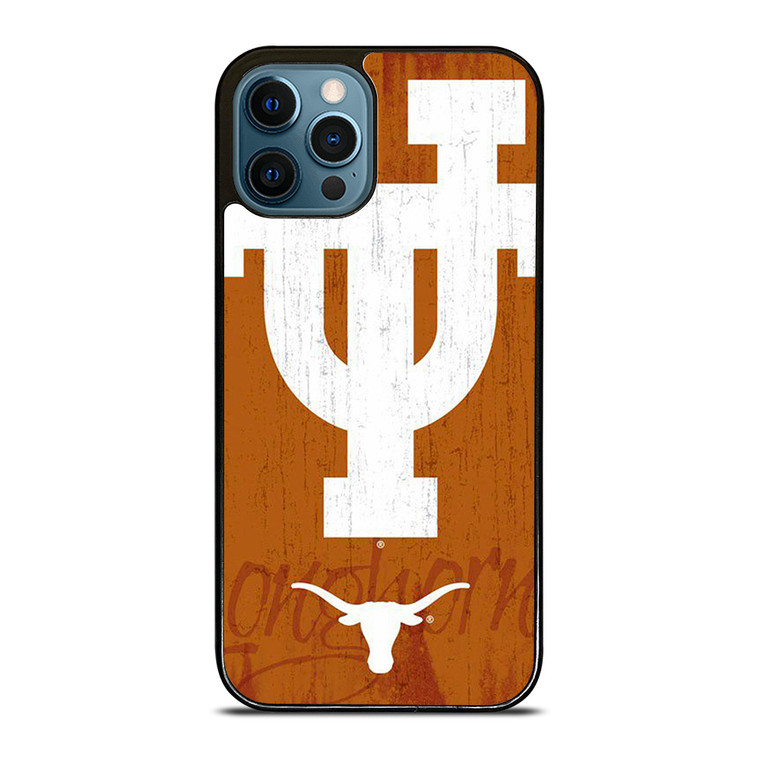 TEXAS LONGHORNS RUSTY SYMBOL iPhone 12 Pro Max Case Cover