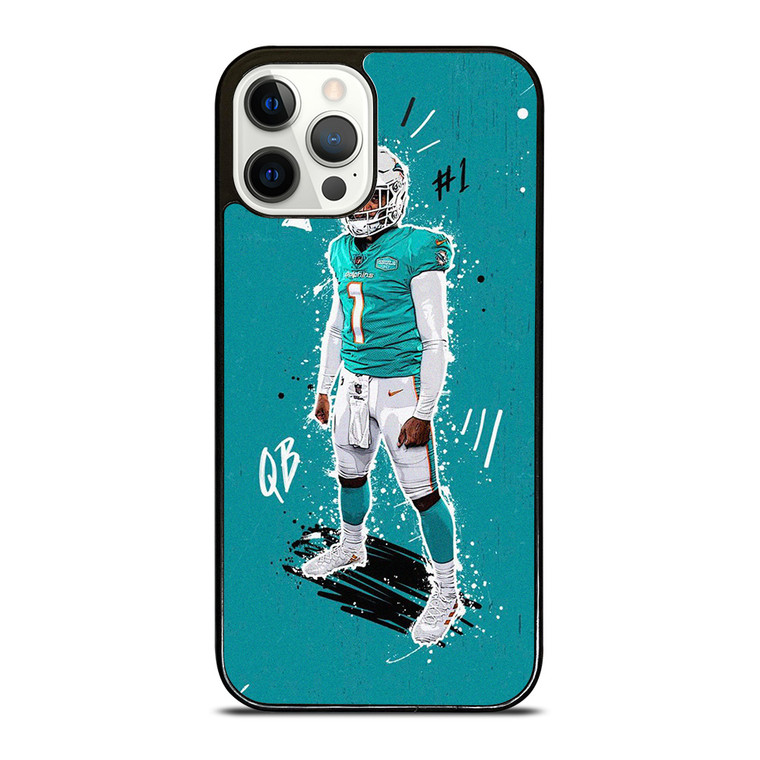 TUA TAGOVAILOA MIAMI DOLPHINS FOOTBALL  iPhone 12 Pro Case Cover