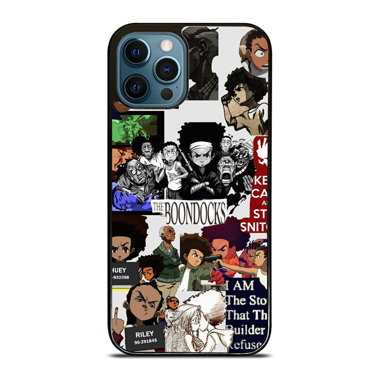 THE BOONDOCKS ANIME COLLAGE iPhone 12 Pro Max Case Cover THE BOONDOCKS ANIME COLLAGE iPhone 12 Pro Max Case Cover