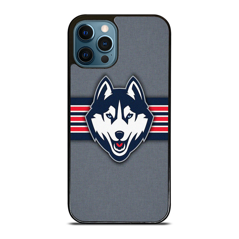 UCONN HUSKIES LOGO ICON iPhone 12 Pro Max Case Cover