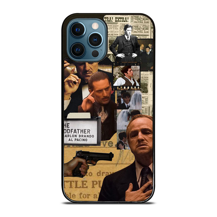 VITO CORLEONE THE GODFATHER COLLAGE iPhone 12 Pro Max Case Cover