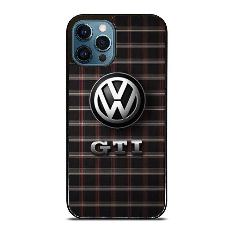 VW VOLKSWAGEN GTI METAL EMBLEM iPhone 12 Pro Max Case Cover