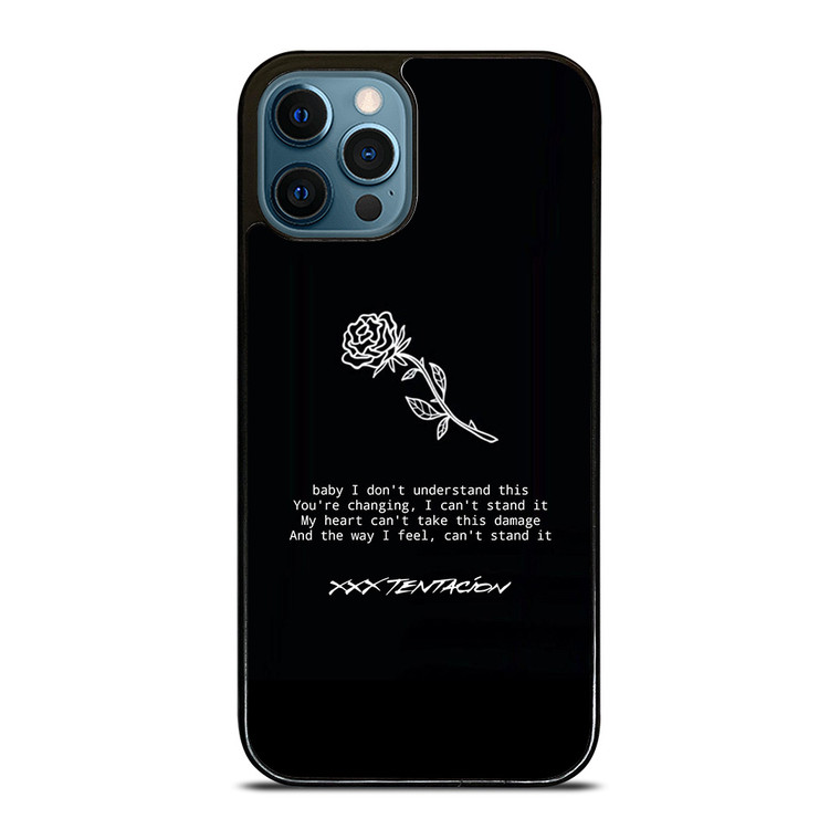 XXXTENTACION QUOTES LOGO iPhone 12 Pro Max Case Cover