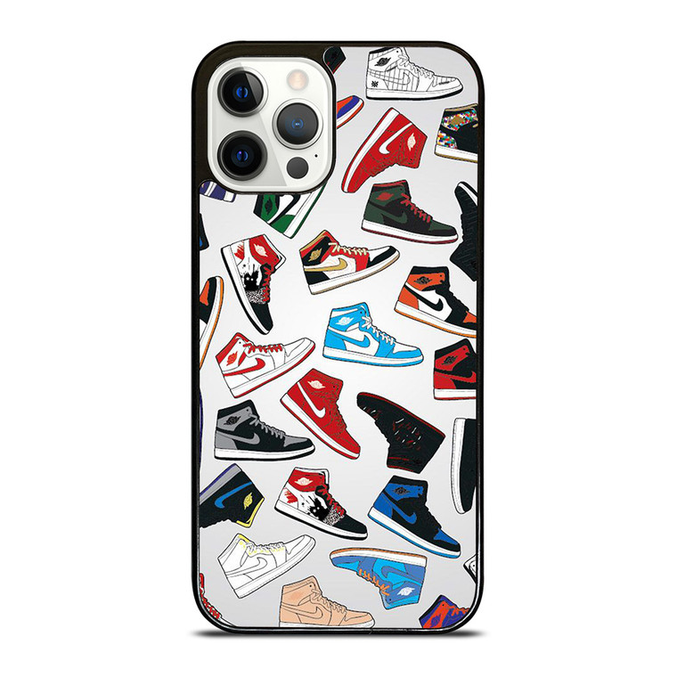AIR JORDAN 1 SNEAKERS COLLECTION iPhone 12 Pro Case Cover AIR JORDAN 1 SNEAKERS COLLECTION iPhone 12 Pro Case Cover
