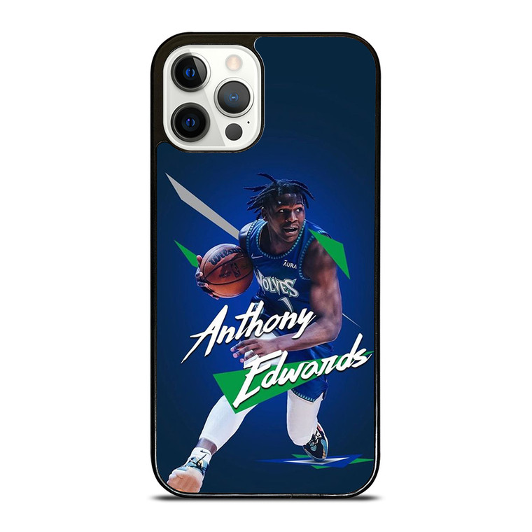 ANTHONY EDWARDS MINNESOTA TIMBERWOLVES BASKETBALL iPhone 12 Pro Case Cover