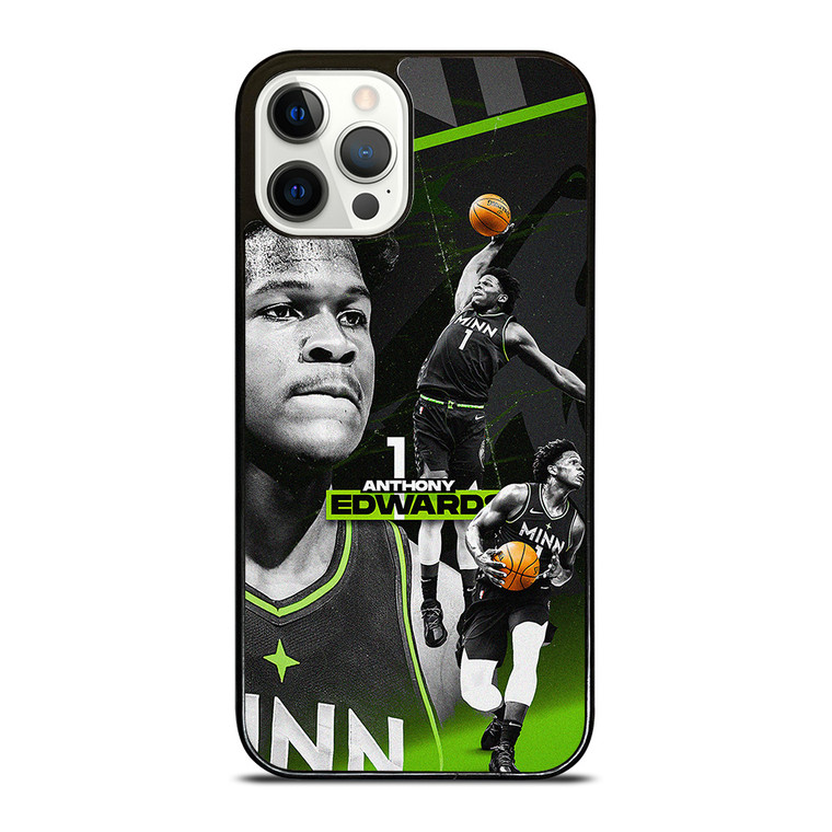 ANTHONY EDWARDS MINNESOTA TIMBERWOLVES iPhone 12 Pro Case Cover
