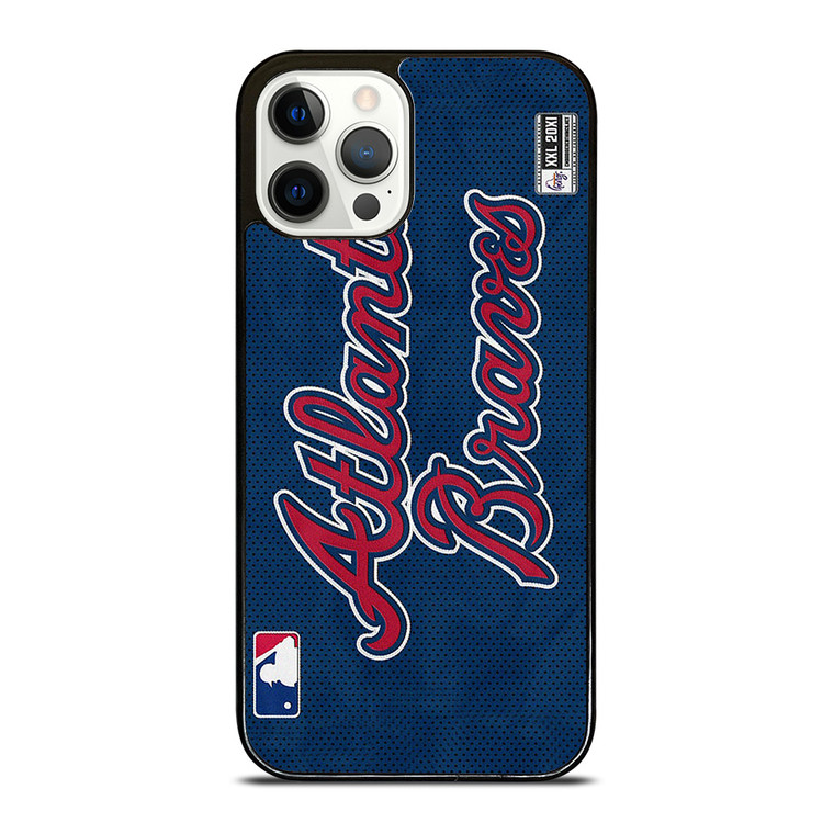 ATLANTA BRAVES BASEBALL KIT EMBLEM iPhone 12 Pro Case Cover