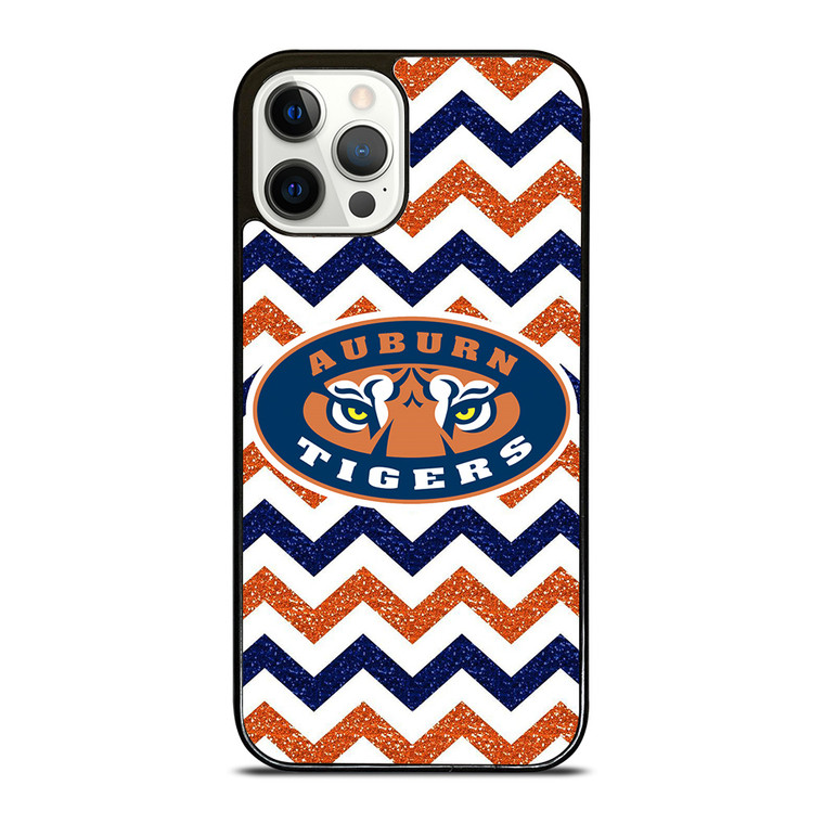 AUBURN TIGERS FOOTBALL STRIPE LOGO iPhone 12 Pro Case Cover