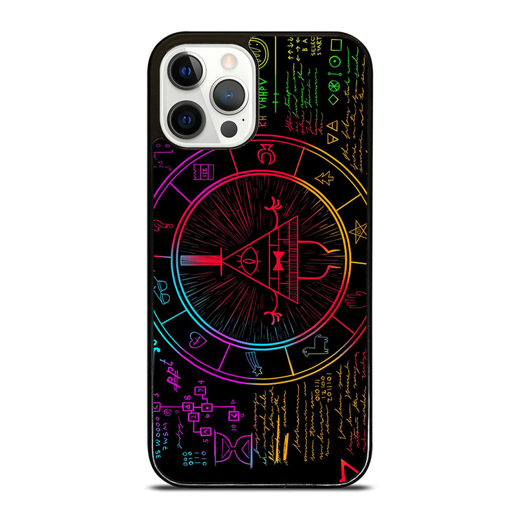 BILL CIPHER WHEEL COLORFUL iPhone 12 Pro Case Cover