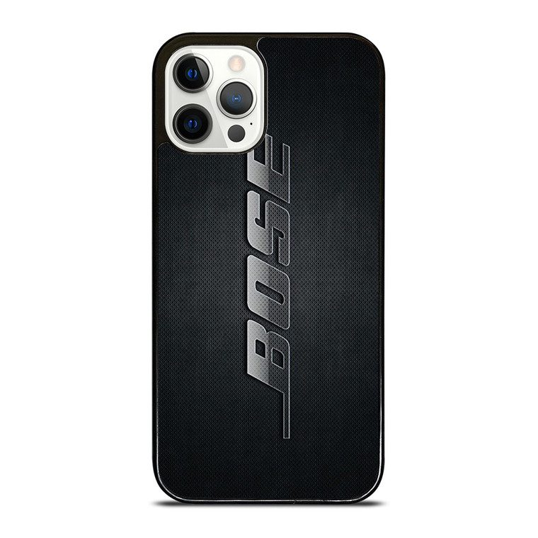 BOSE SPEAKERS METAL EMBLEM iPhone 12 Pro Case Cover