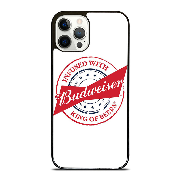 BUDWEISER KING OF BEERS BADGE iPhone 12 Pro Case Cover