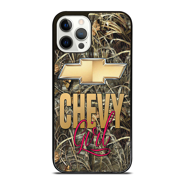 CHEVY GIRL CHEVROLET CAMO iPhone 12 Pro Case Cover