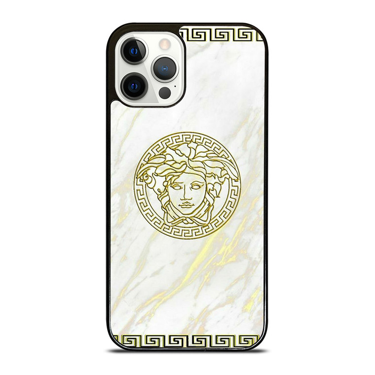 VERSACE GOLD MARBLE  iPhone 12 Pro Case Cover