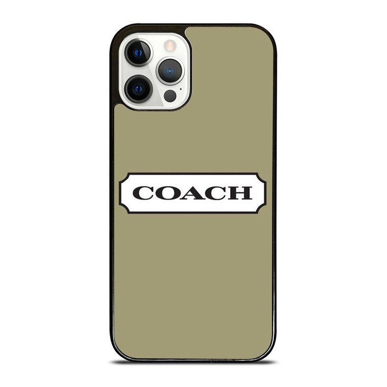 COACH NEW YORK LABEL iPhone 12 Pro Case Cover