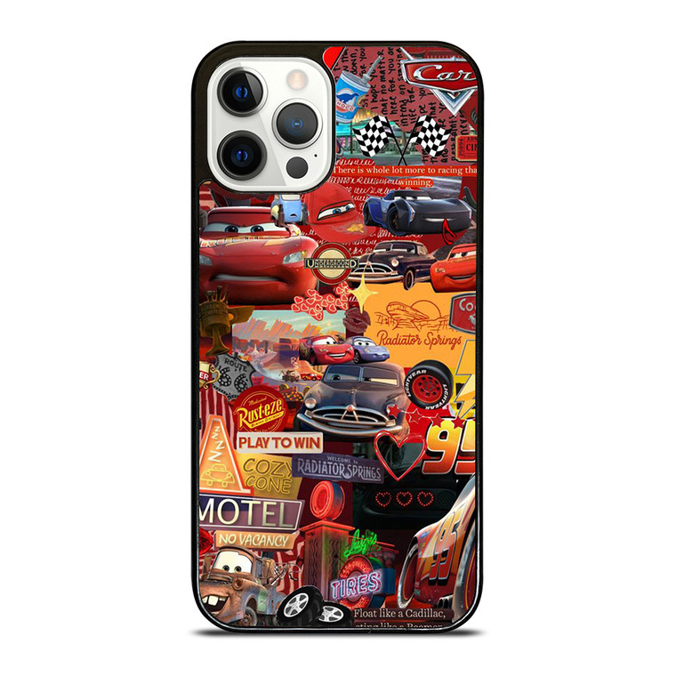 DISNEY CARS MOVIE COLLAGE iPhone 12 Pro Case Cover