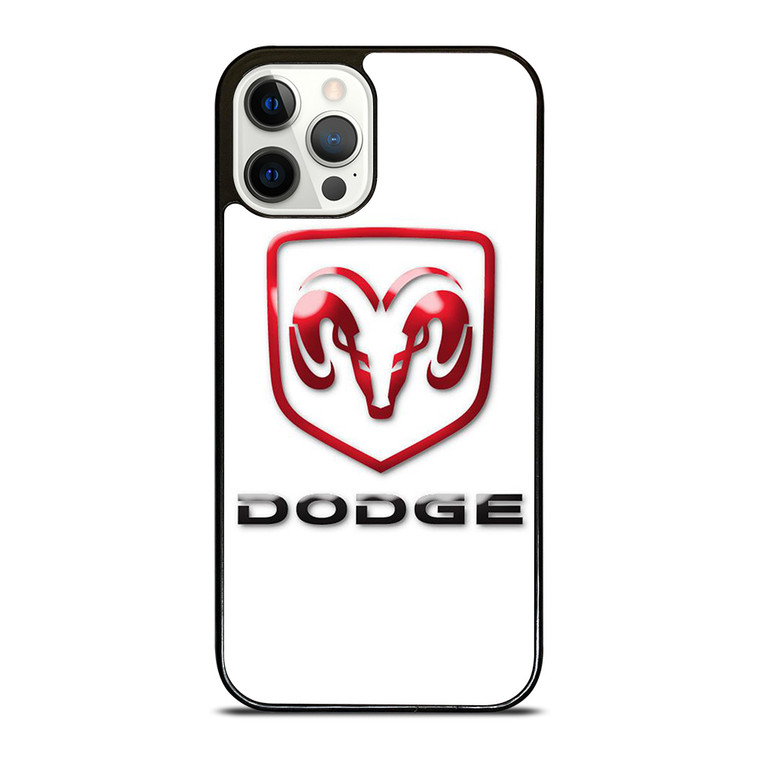 DODGE CAR RED EMBLEM iPhone 12 Pro Case Cover