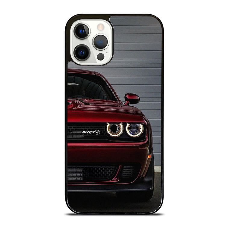 DODGE CAR SRT HELLCAT RED iPhone 12 Pro Case Cover