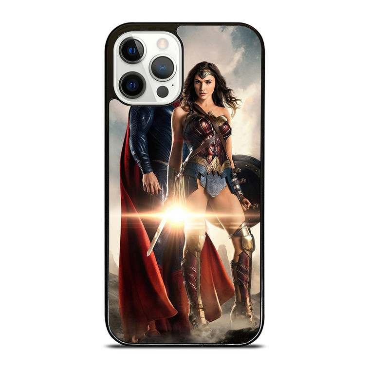 WONDER WOMAN SUPERMAN DC SUPERHERO  iPhone 12 Pro Case Cover