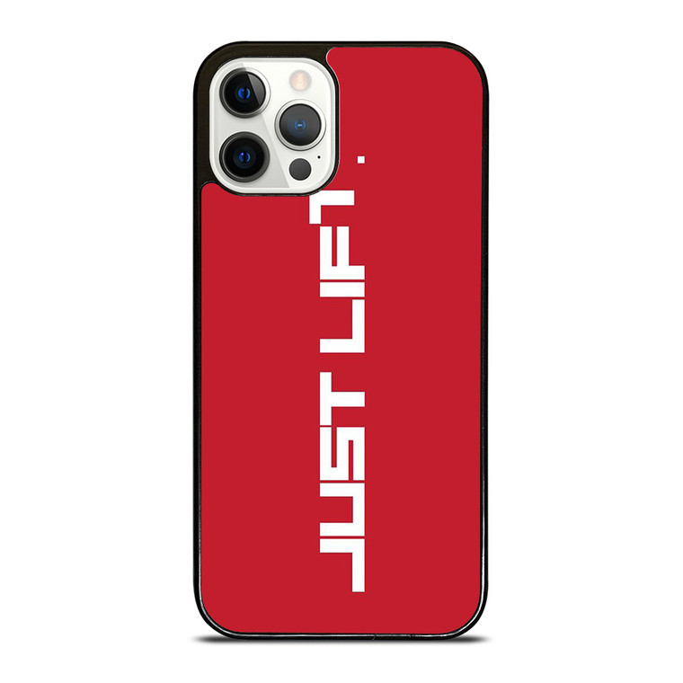 JUST LIFT FITNESS LOGO iPhone 12 Pro Case Cover