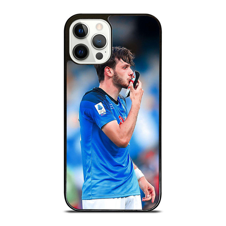 KHVICHA KVARATSKHELIA NAPOLI FC iPhone 12 Pro Case Cover