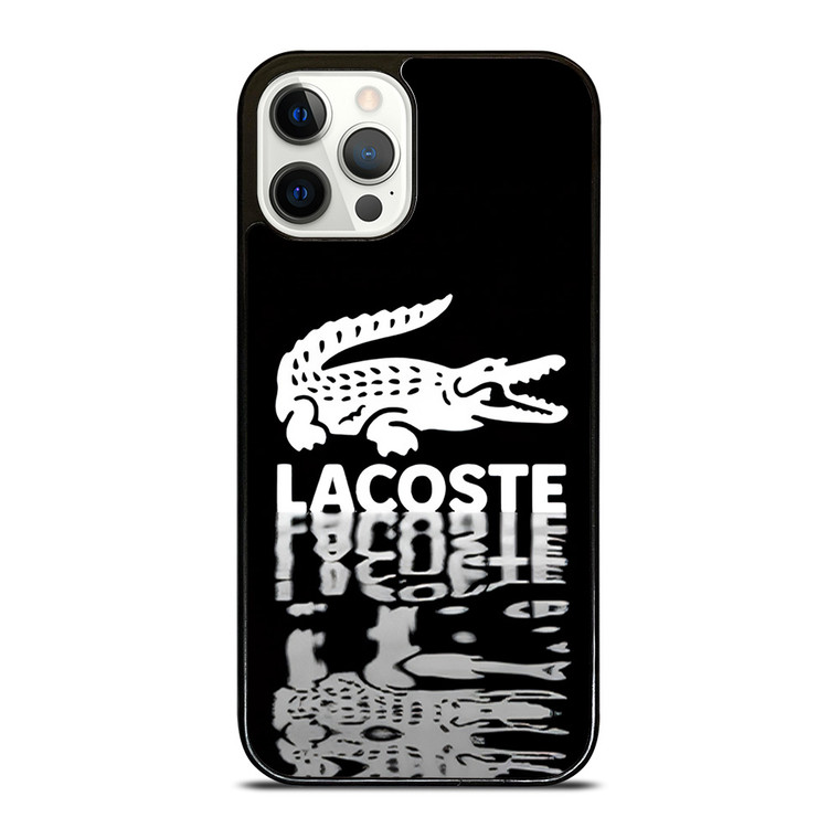 LACOSTE MELTED LOGO iPhone 12 Pro Case Cover