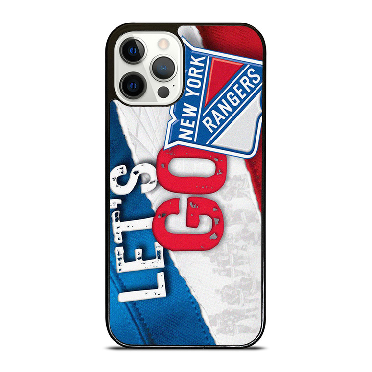 LETS GO NEW YORK RANGERS iPhone 12 Pro Case Cover
