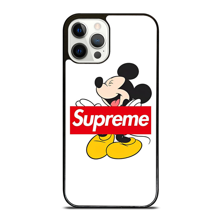 MICKEY MOUSE DISNEY SUPREME LOGO iPhone 12 Pro Case Cover MICKEY MOUSE DISNEY SUPREME LOGO iPhone 12 Pro Case Cover