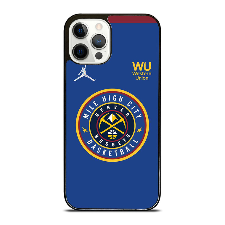 MILE HIGH CITY DENVER NUGGETS LOGO iPhone 12 Pro Case Cover MILE HIGH CITY DENVER NUGGETS LOGO iPhone 12 Pro Case Cover