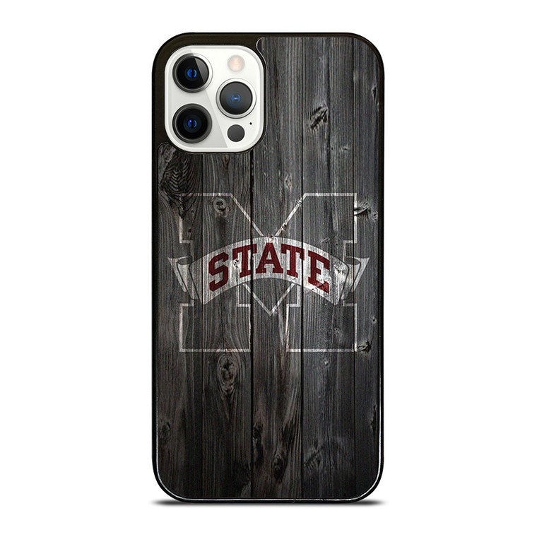 MISSISSIPPI STATE BASKETBALL WOOD LOGO iPhone 12 Pro Case Cover MISSISSIPPI STATE BASKETBALL WOOD LOGO iPhone 12 Pro Case Cover