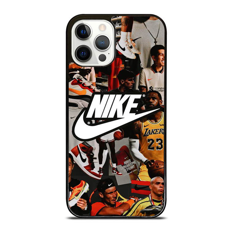 NIKE ATHLETE COLLAGE iPhone 12 Pro Case Cover NIKE ATHLETE COLLAGE iPhone 12 Pro Case Cover