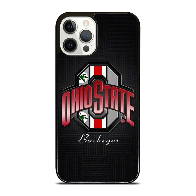 OHIO STATE BUCKEYES WEED METAL SYMBOL iPhone 12 Pro Case Cover