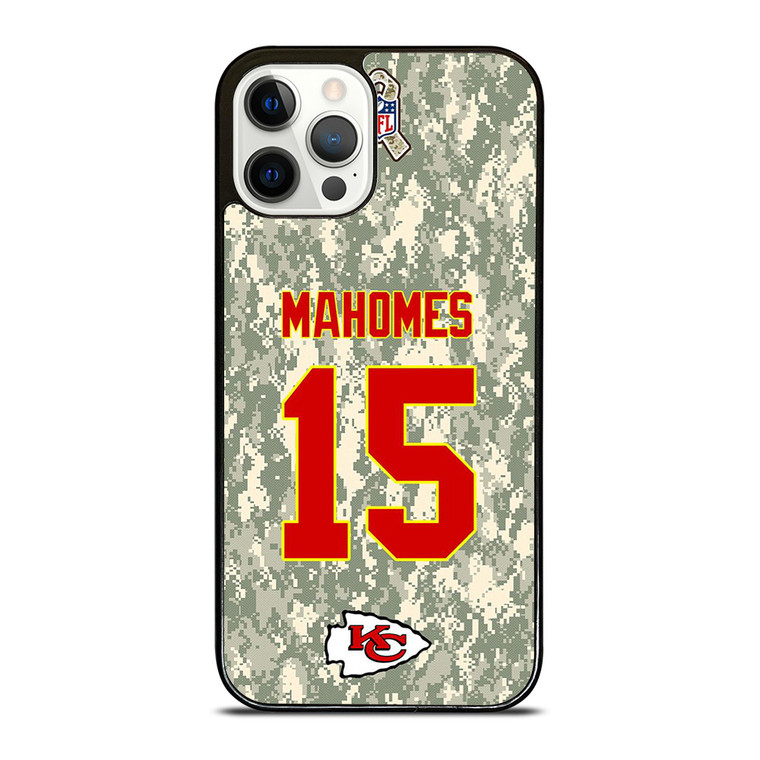 PATRICK MAHOMES KANSAS CITY CHIEFS CAMO KIT iPhone 12 Pro Case Cover PATRICK MAHOMES KANSAS CITY CHIEFS CAMO KIT iPhone 12 Pro Case Cover