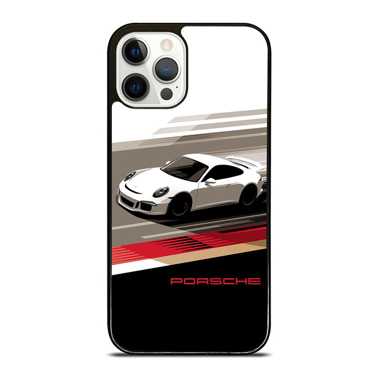 PORSCHE GT3 MINIMALIST iPhone 12 Pro Case Cover