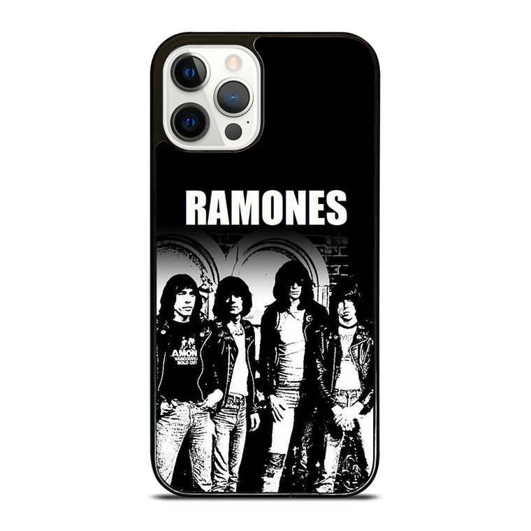 RAMONES ROCK BAND MEMBER iPhone 12 Pro Case Cover