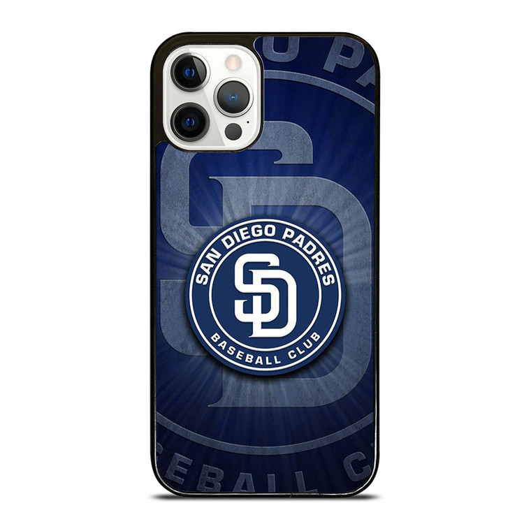SAN DIEGO PADRES BASEBALL METAL LOGO iPhone 12 Pro Case Cover