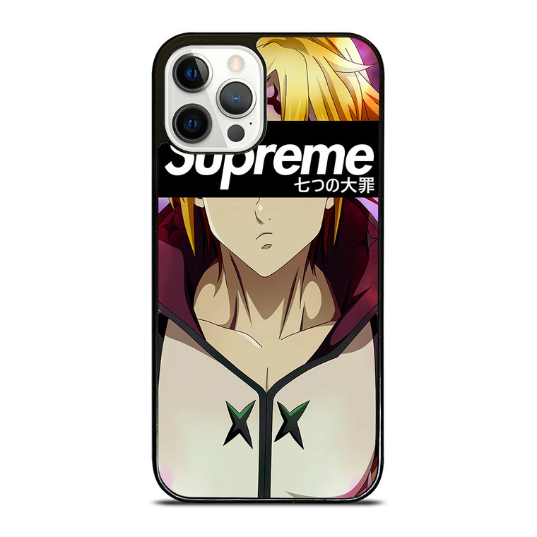 SUPREME MELIODAS SEVEN DEADLY SUPREME iPhone 12 Pro Case Cover SUPREME MELIODAS SEVEN DEADLY SUPREME iPhone 12 Pro Case Cover