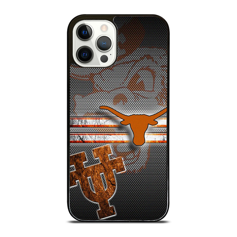 TEXAS LONGHORNS METAL SYMBOL iPhone 12 Pro Case Cover