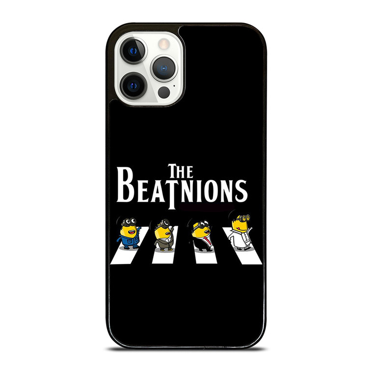 THE BEATLES MINIONS ABBEY ROAD iPhone 12 Pro Case Cover