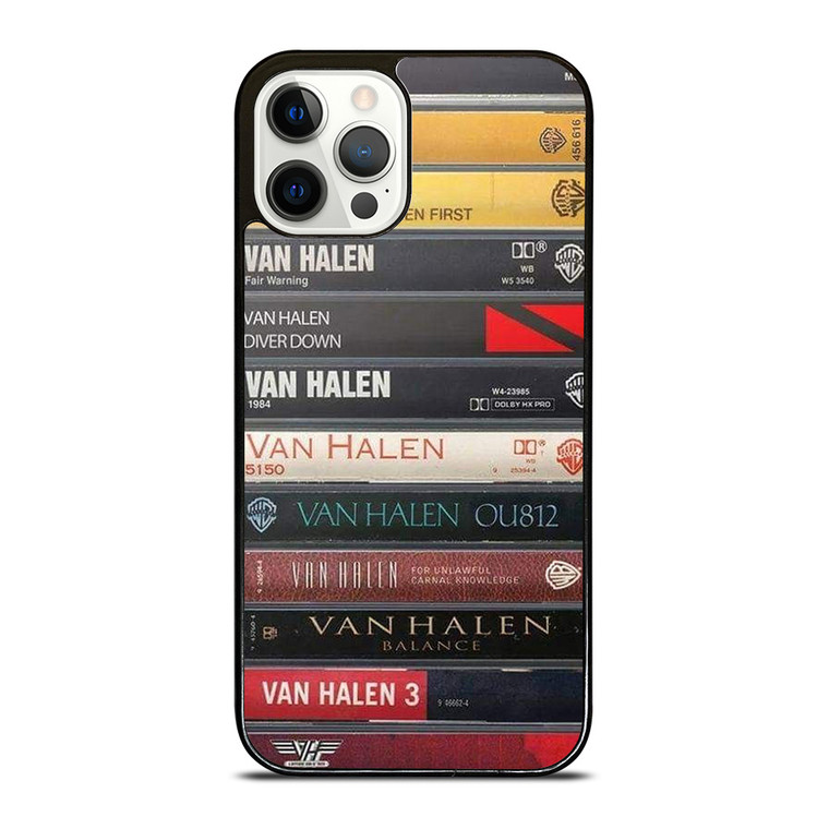 VAN HALEN CASSETTE COLLECTION iPhone 12 Pro Case Cover
