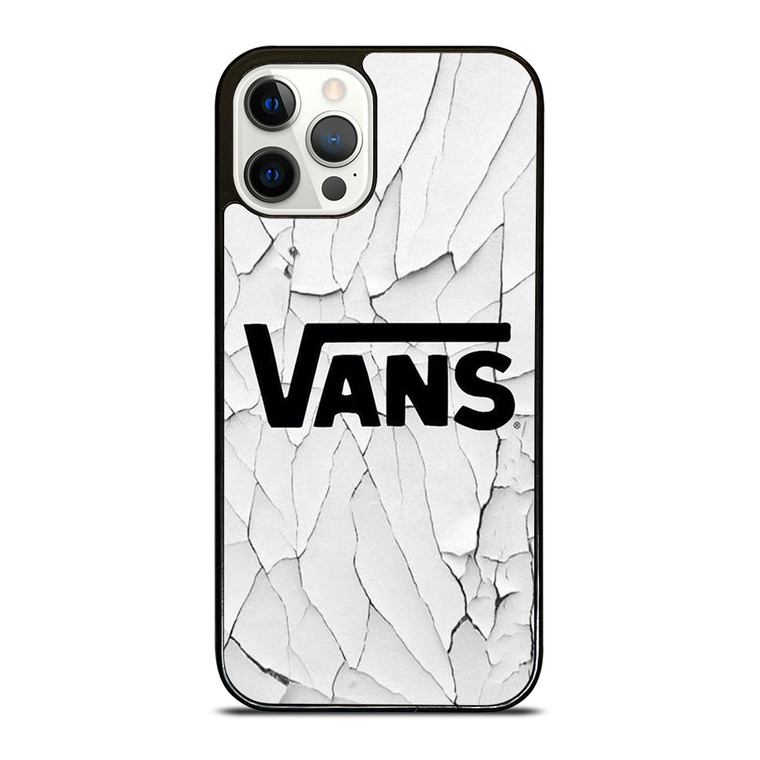 VANS LOGO BROKEN WHITE iPhone 12 Pro Case Cover