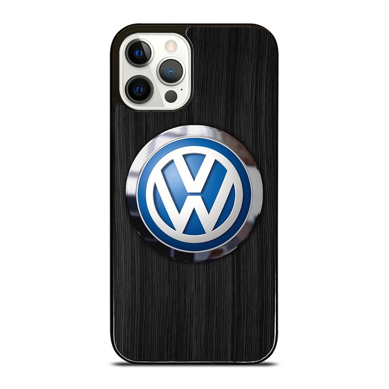 VOLKSWAGEN VW WOODEN EMBLEM iPhone 12 Pro Case Cover VOLKSWAGEN VW WOODEN EMBLEM iPhone 12 Pro Case Cover